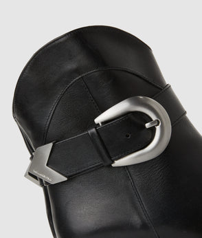 KarlLagerfeld Knova Suede Shoulder Bag Tobacco