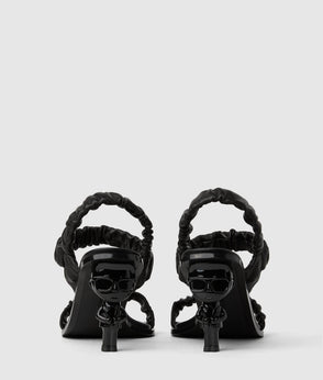 KarlLagerfeld Ikon Smooth Mini Shoulder Bag Black