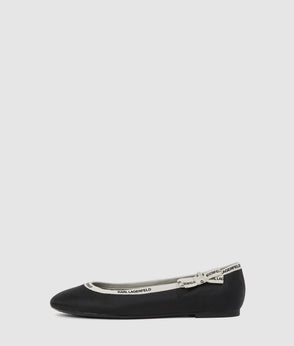 Karl Lagerfeld Washed Wide Leg Sweatpants Magnet