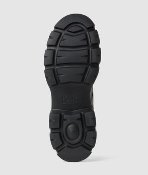 KarlLagerfeld Denim Moon Shoulder Bag Visual Washed Black