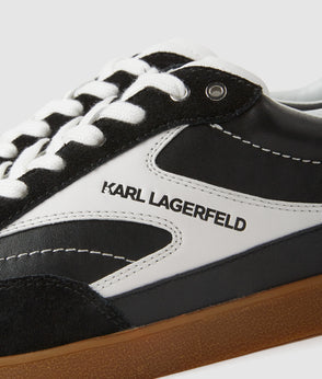 Karl Lagerfeld Short-Sleeved Contrast Stitch Sweatshirt White