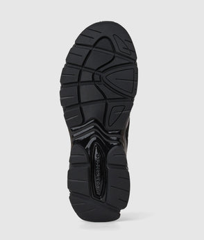Karl Lagerfeld Shiny Hooded Bomber Jacket Black
