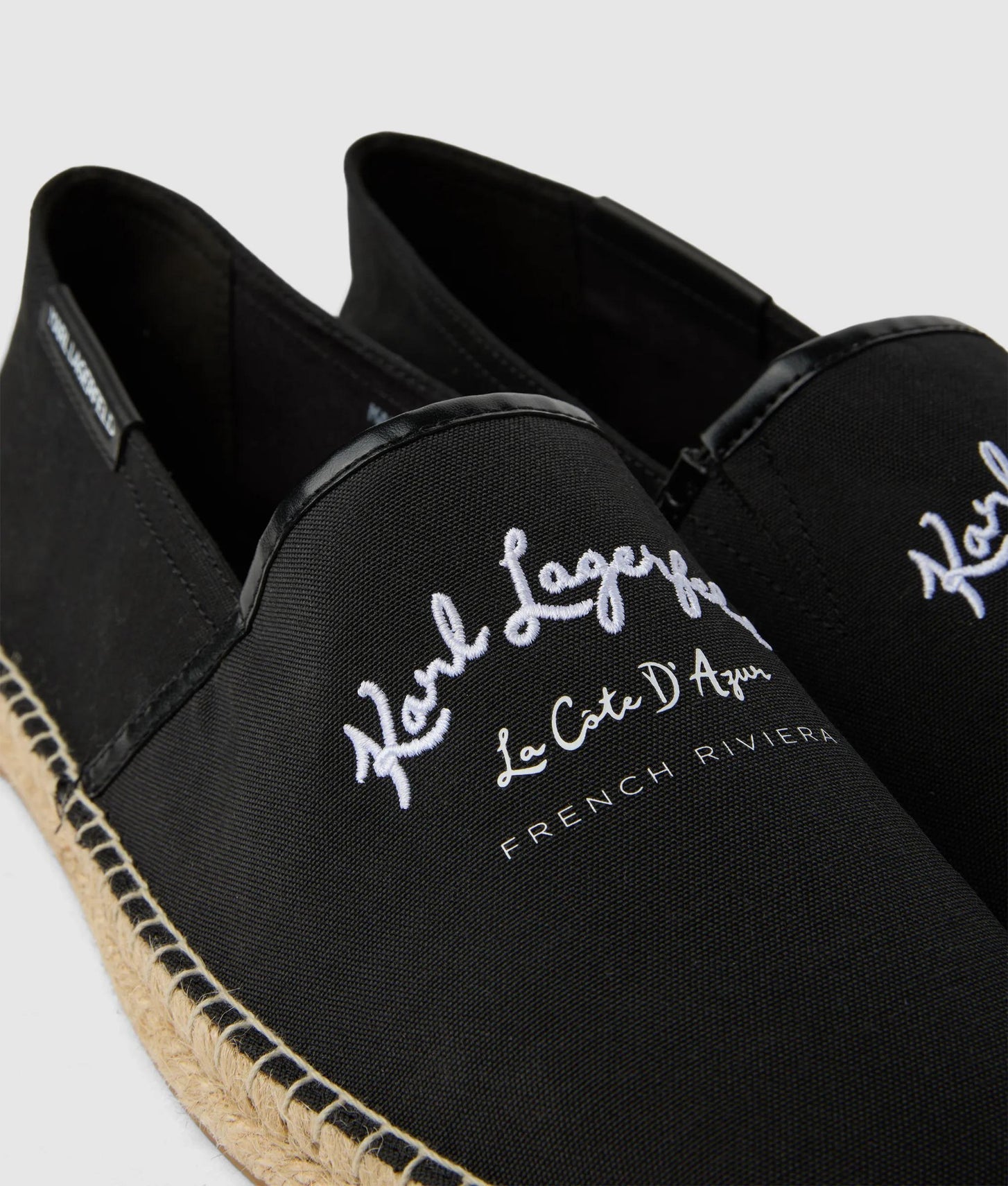Karl Lagerfeld Kamino Riviera Espadrilles Black