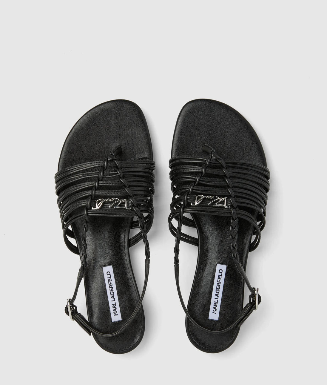 Karl Lagerfeld Signature T-Shirt Dress Black