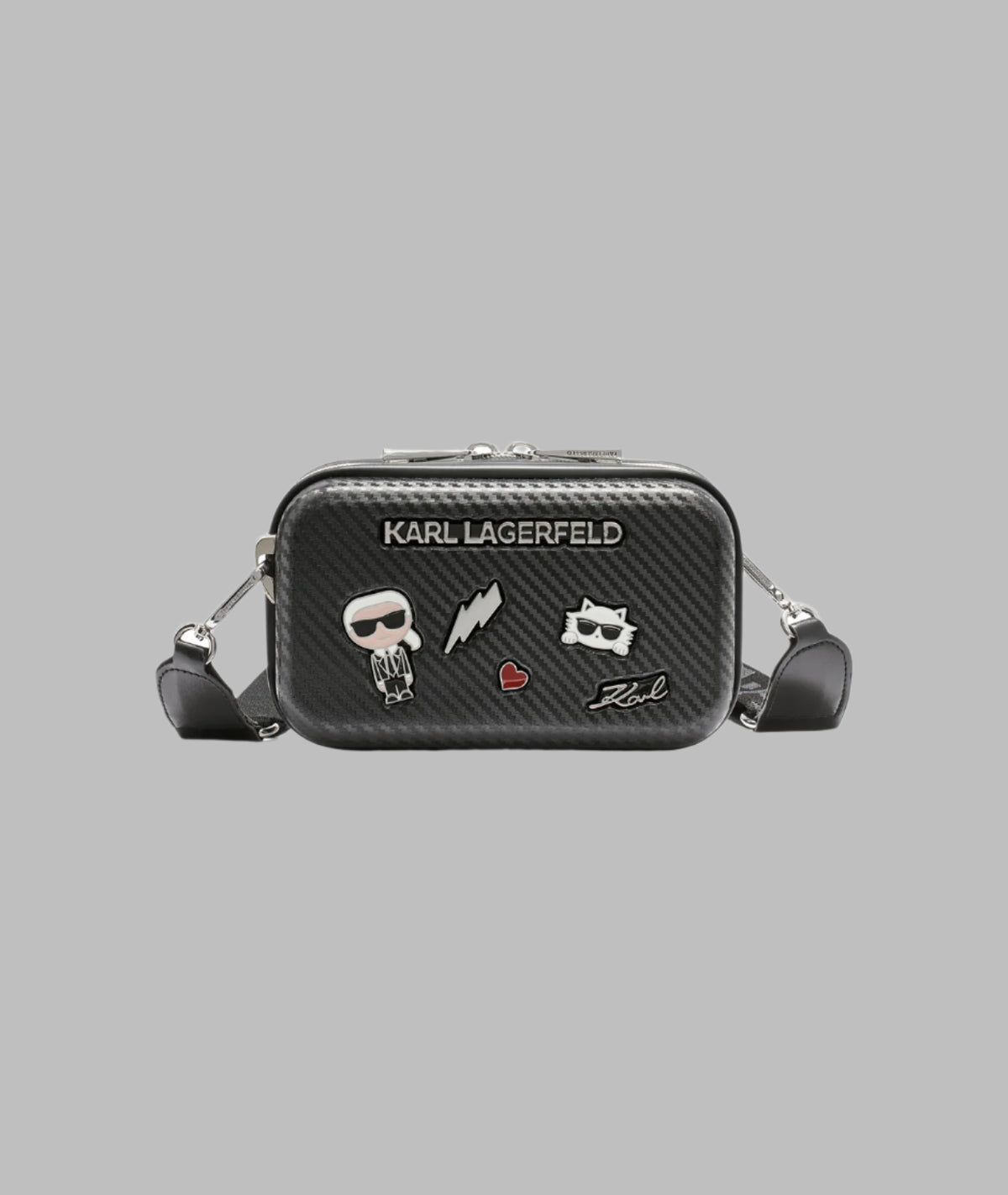 KarlLagerfeld Maybelle hardcase crossbody black