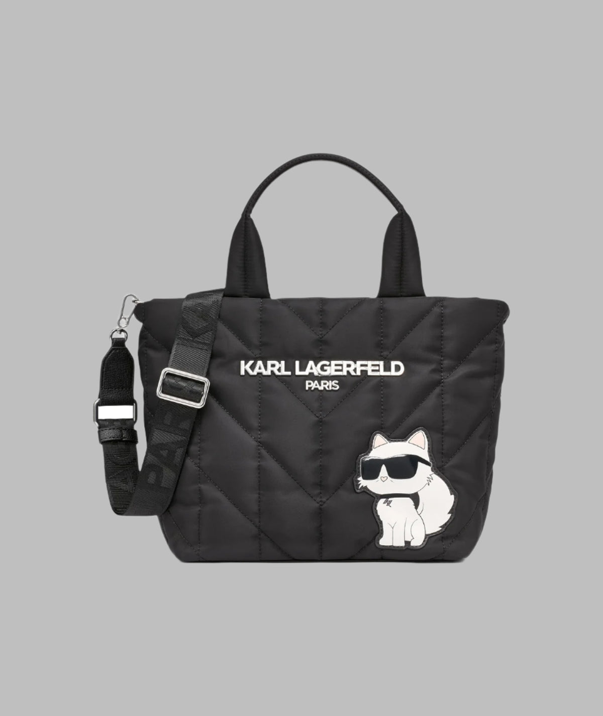 KarlLagerfeld Voyage tote black