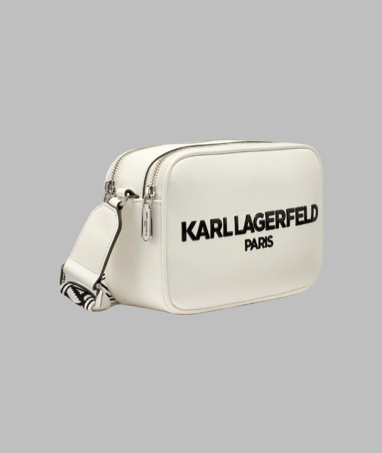 KarlLagerfeld Maybelle camera crossbody white