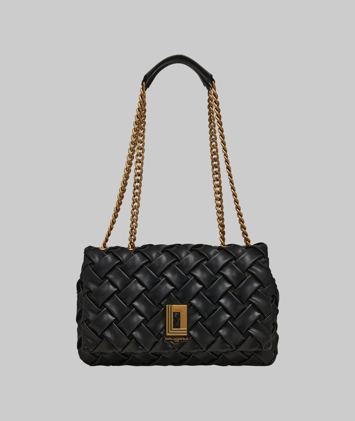 KarlLagerfeld Lafayette shoulder bag black