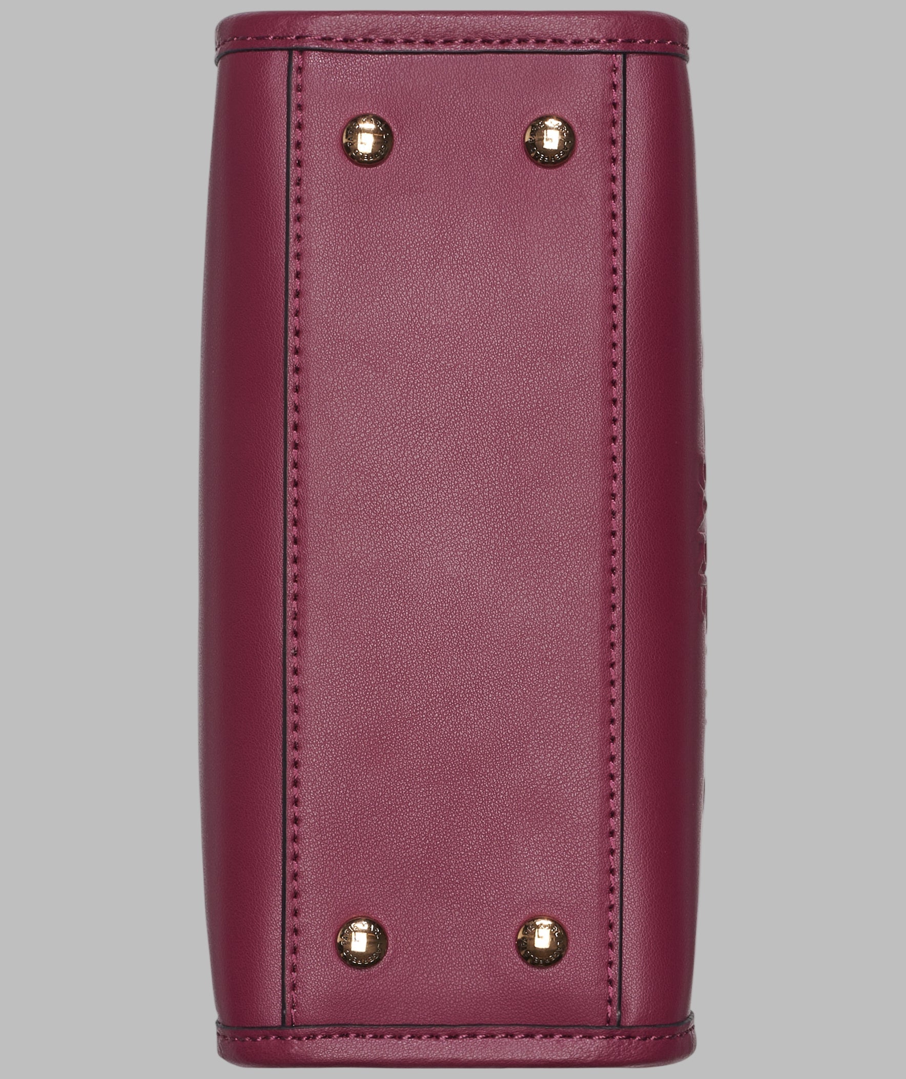 KarlLagerfeld Savoie small leather crossbody wine