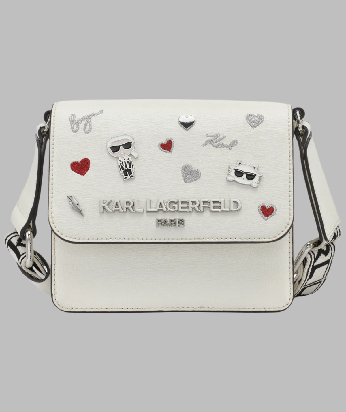 KarlLagerfeld Annette crossbody white