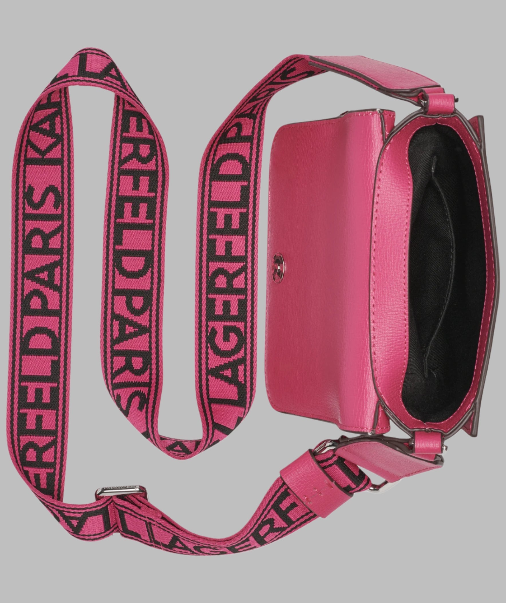 KarlLagerfeld Annette crossbody fuchsia