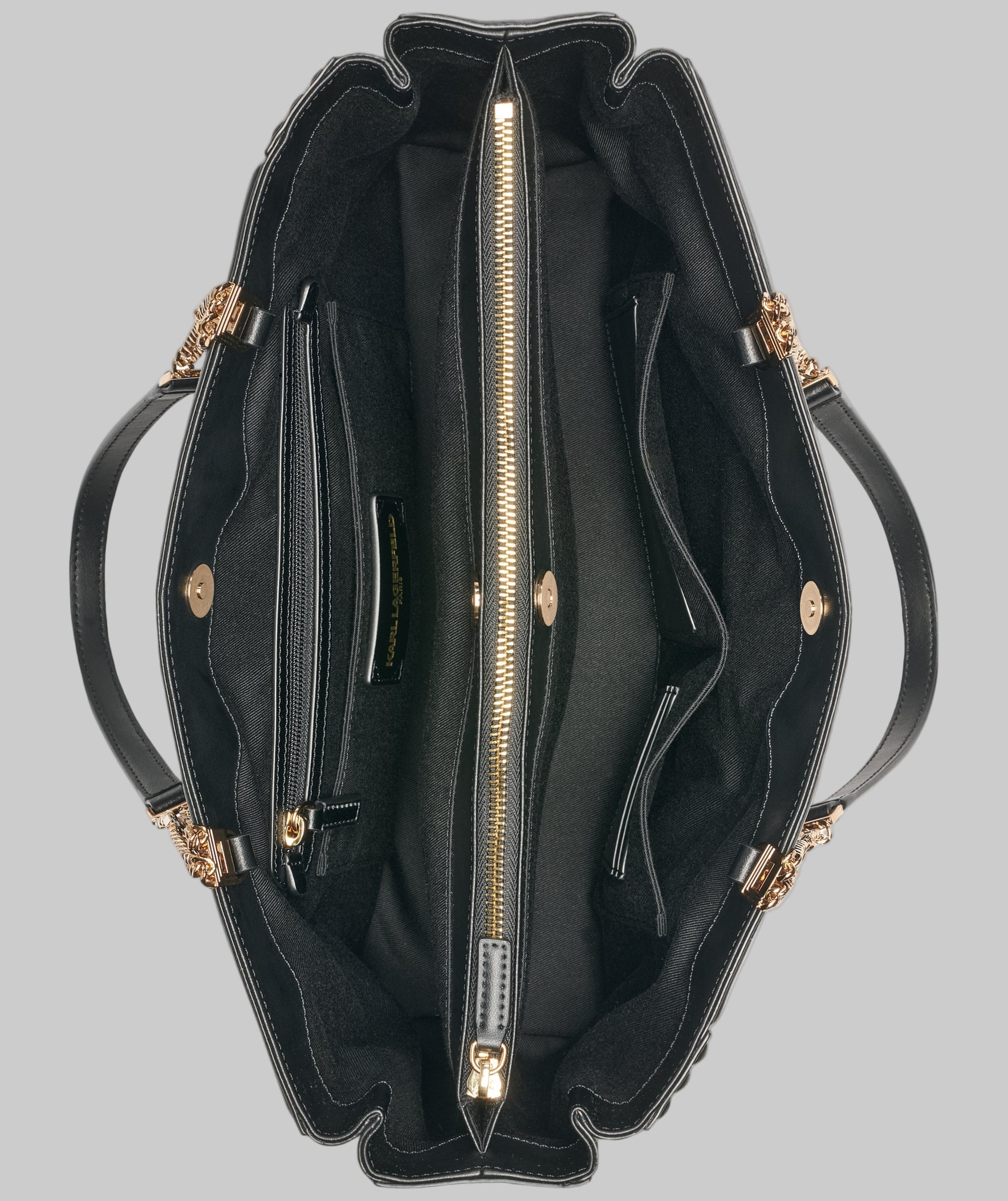 KarlLagerfeld Josephine tote black