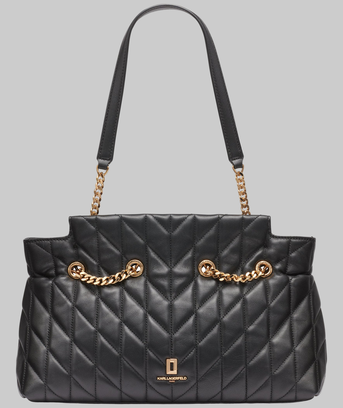 KarlLagerfeld Lafayette satchel black