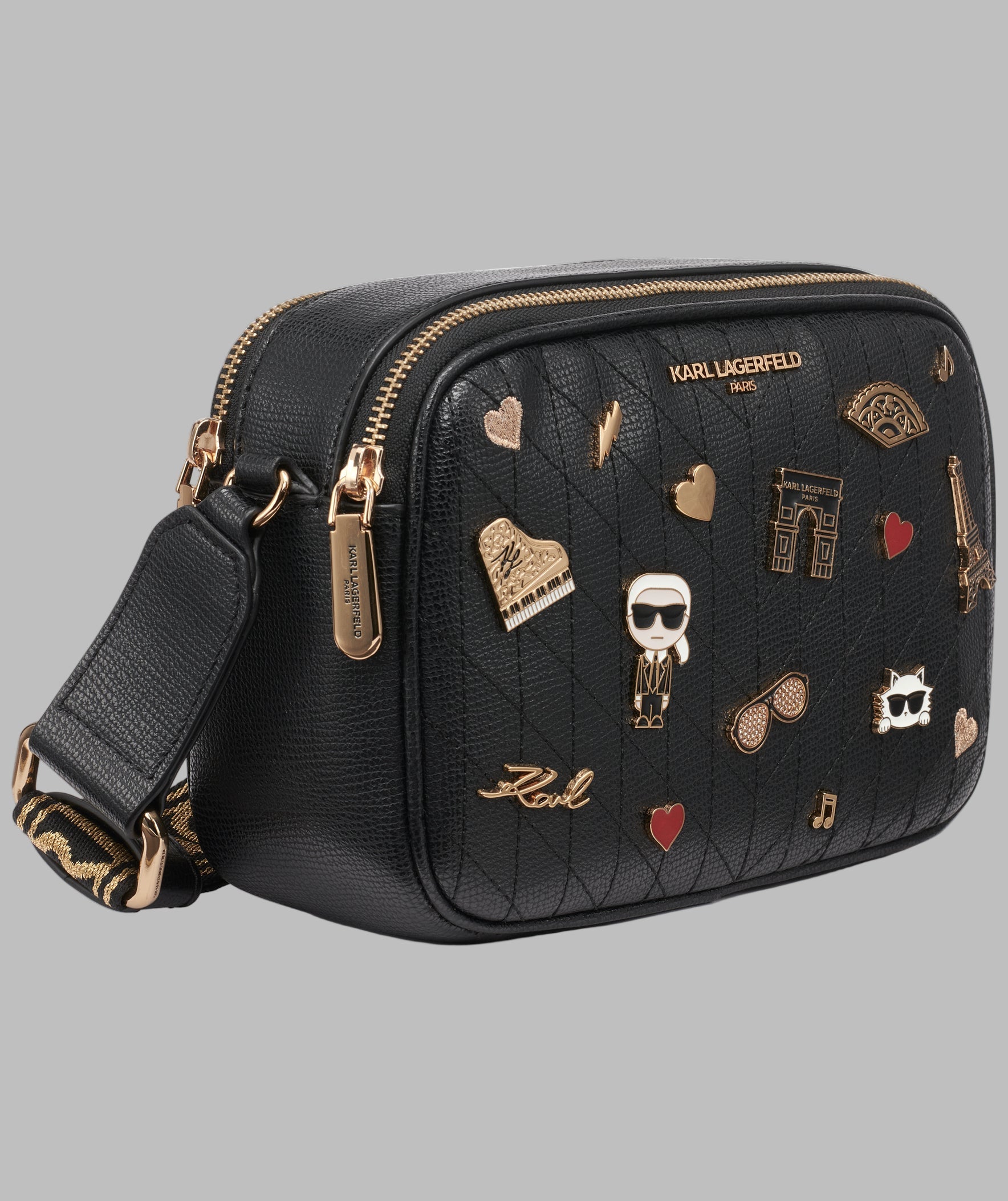 KarlLagerfeld Maybelle camera crossbody black