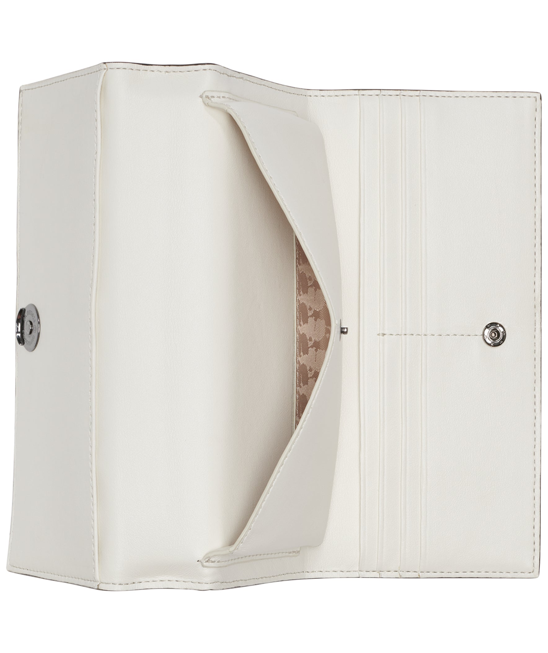 KarlLagerfeld Jacqueline wallet with pins white