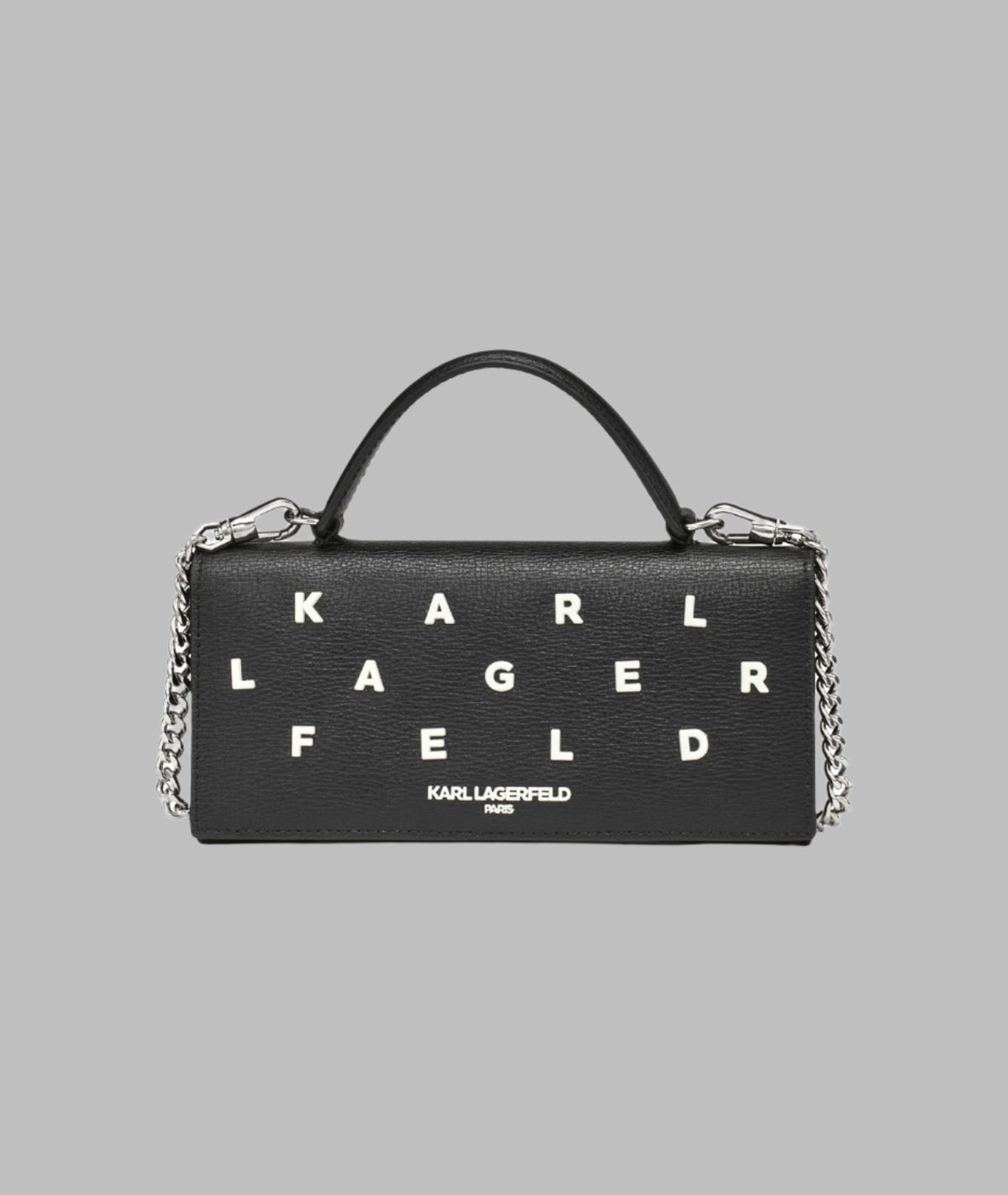 KarlLagerfeld Kosette crossbody bag with pins black