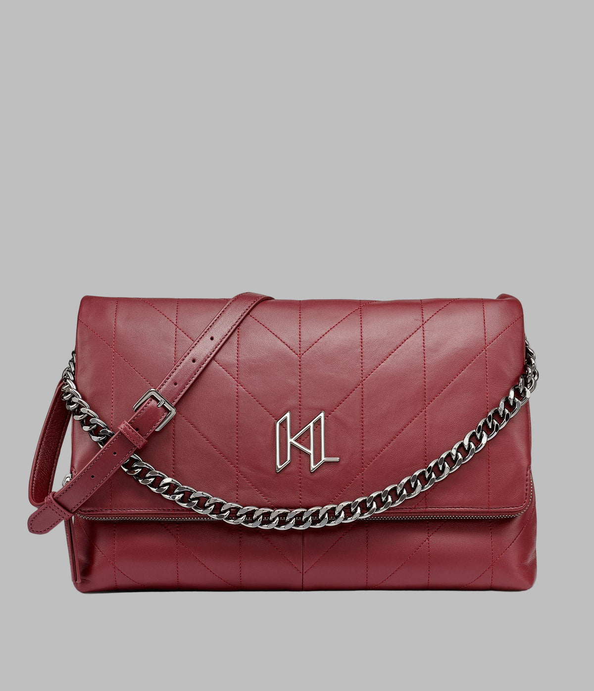 KarlLagerfeld Lavande xl crossbody red