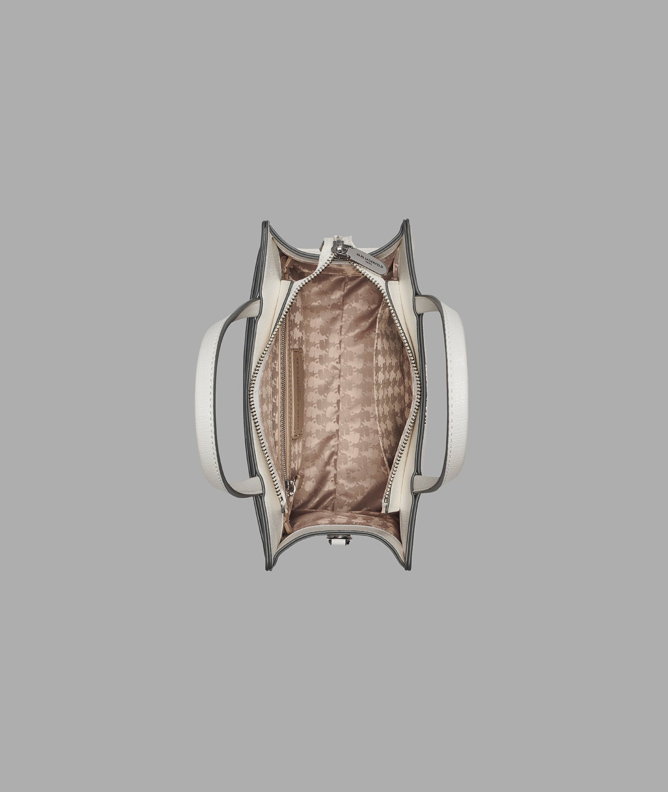 KarlLagerfeld Maybelle satchel white