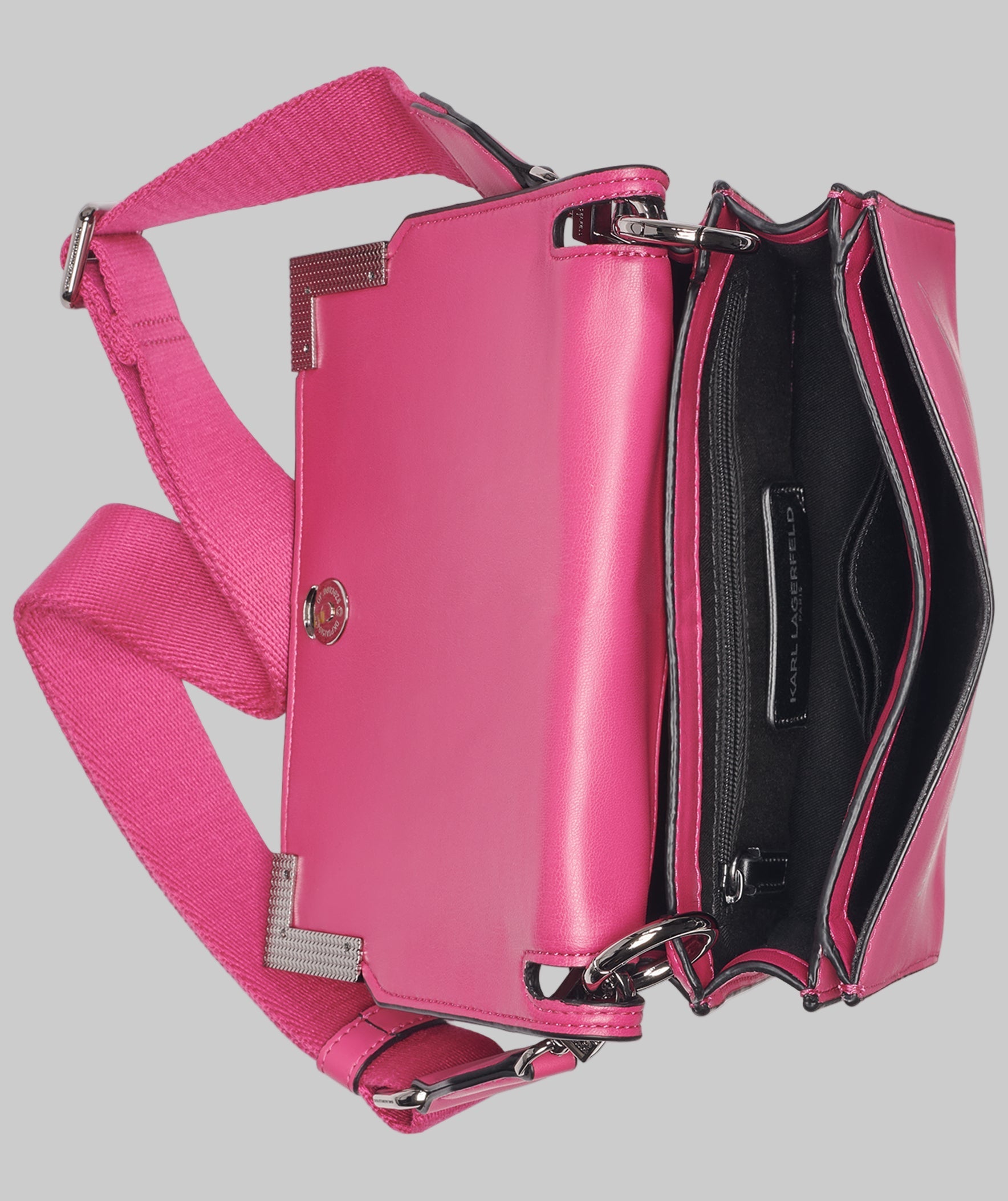 KarlLagerfeld Camille shoulder bag fuchsia