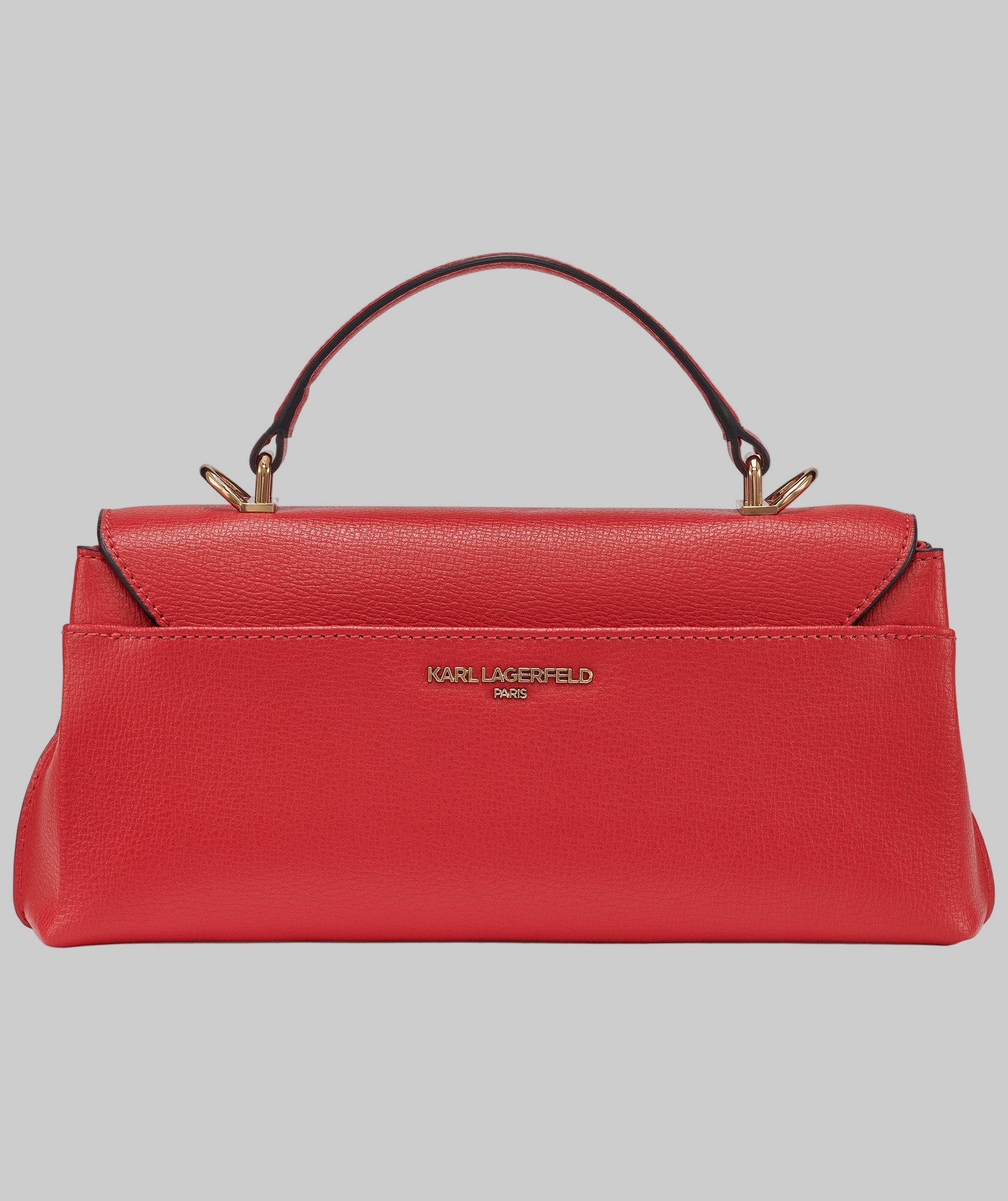 KarlLagerfeld Nicolette crossbody with cate pins red