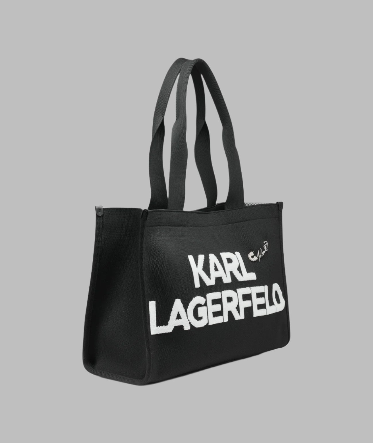 KarlLagerfeld Kristina large tote black/white