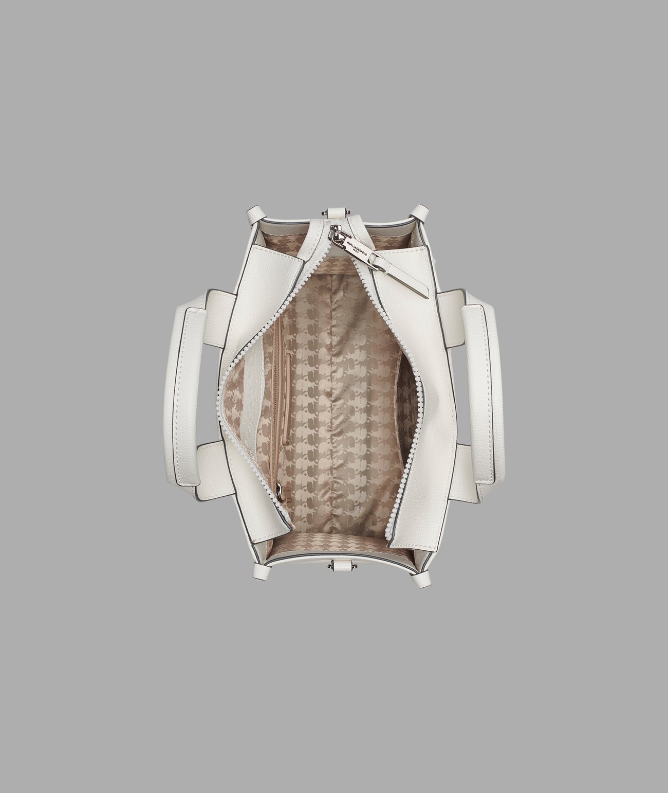 KarlLagerfeld Kristina small crossbody canvas white multi