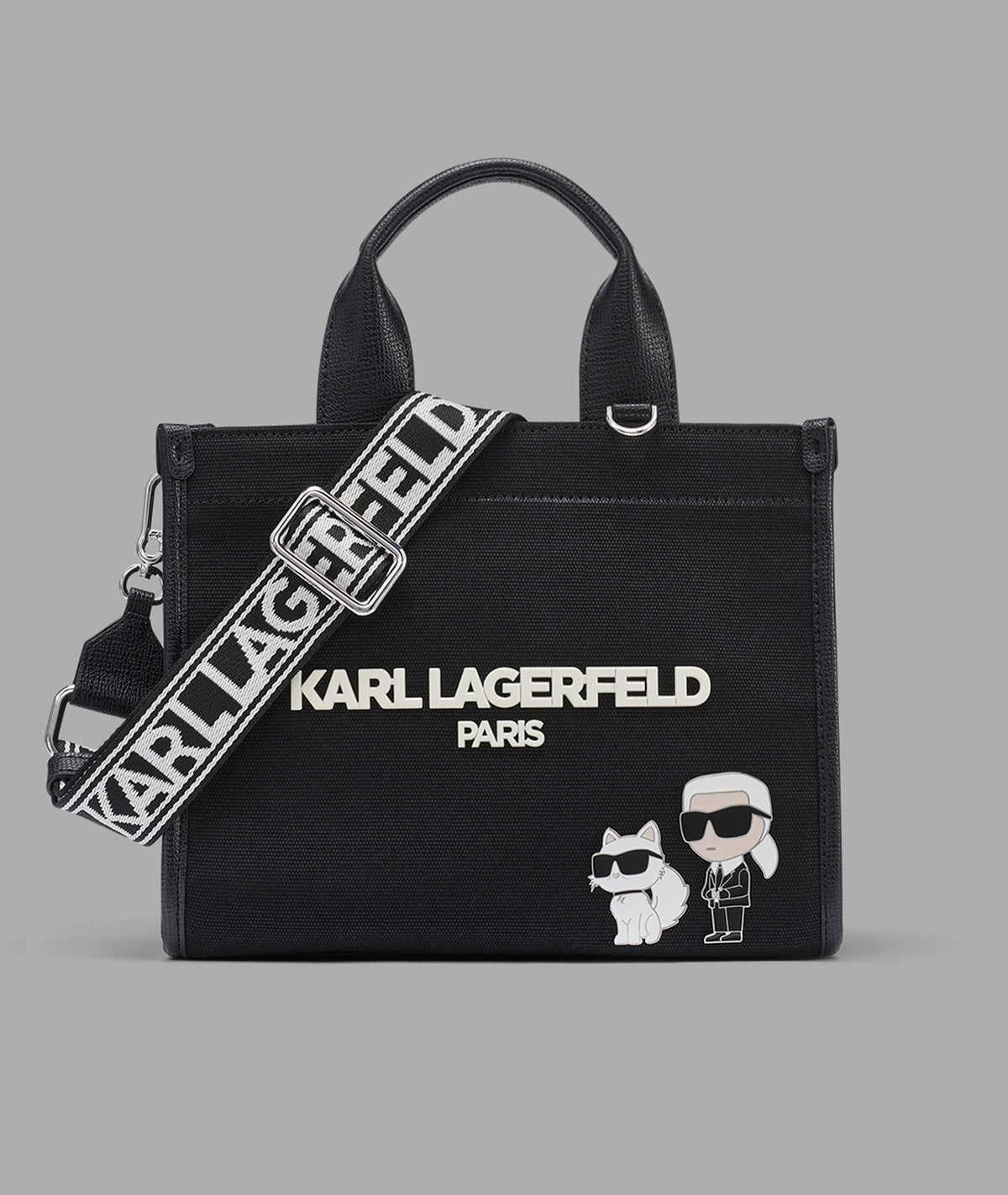 KarlLagerfeld Kristina small crossbody canvas black