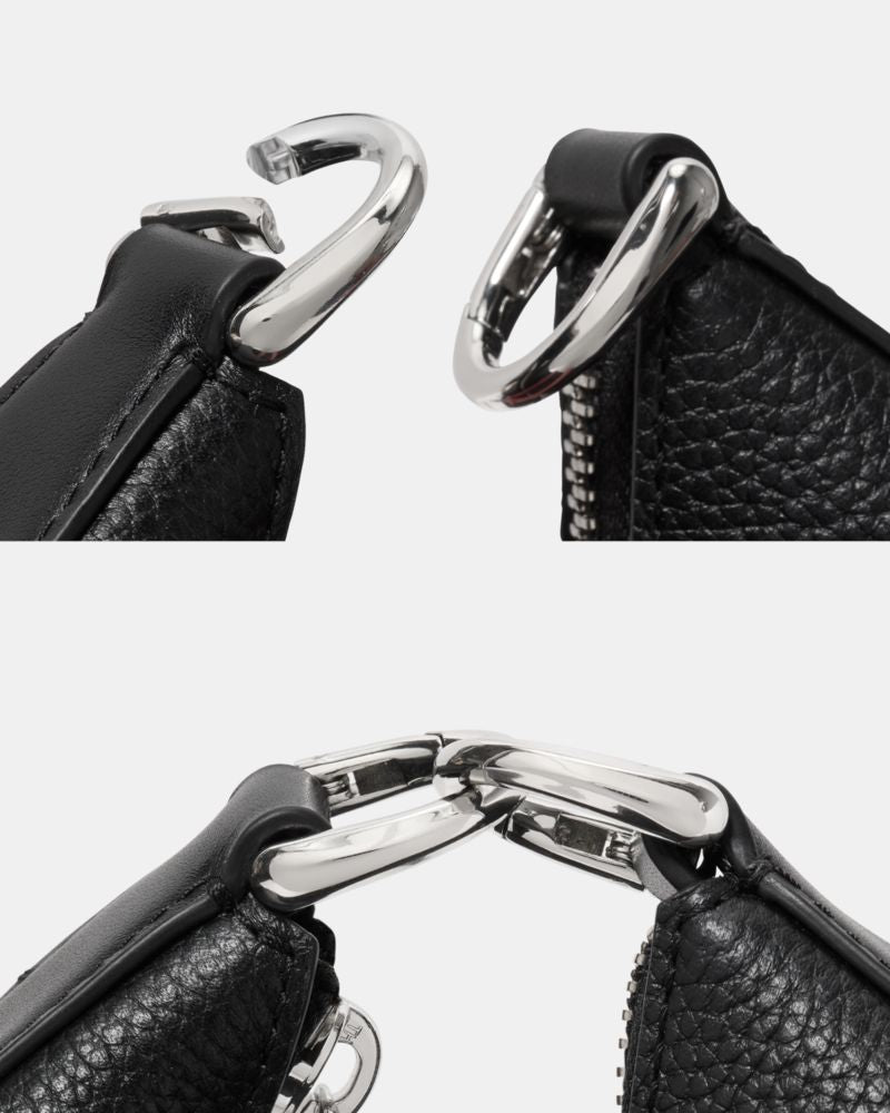 KateSpade Duo Crossbody Bag Black Silver