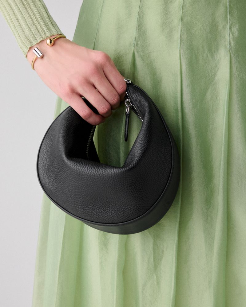 KateSpade Duo Crossbody Bag Black Silver