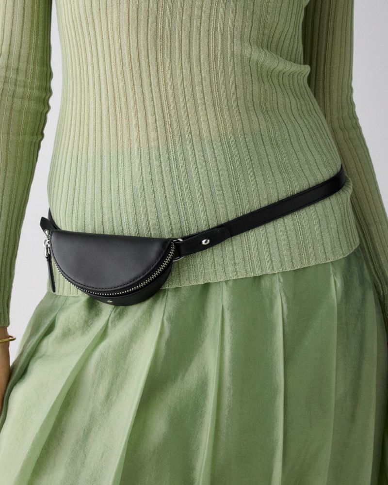 KateSpade Duo Crossbody Bag Black Silver