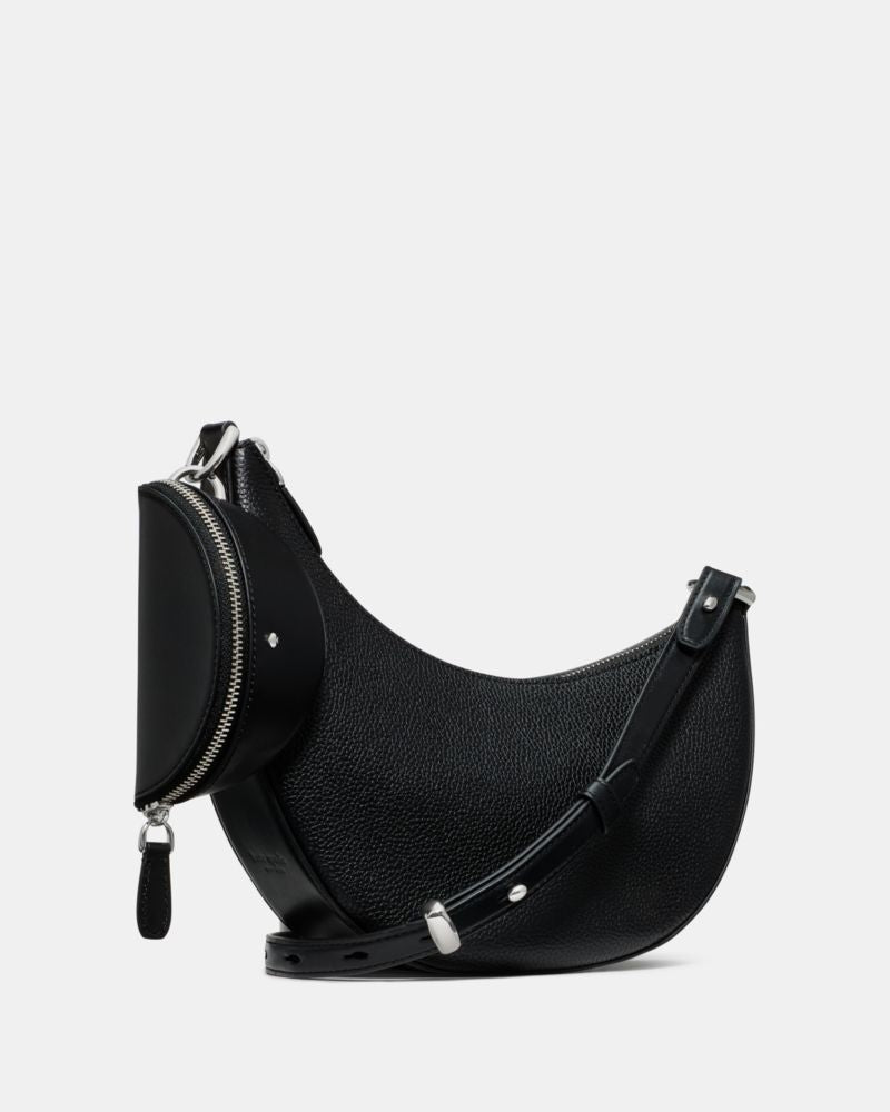 KateSpade Duo Crossbody Bag Black Silver