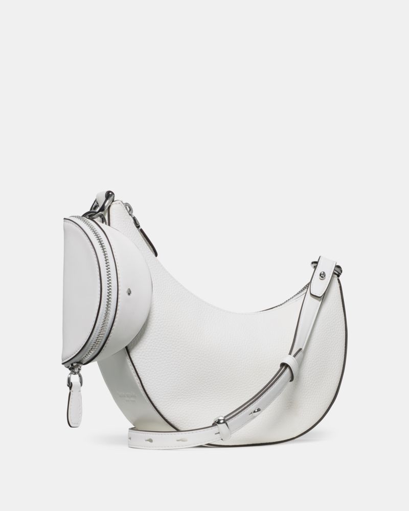 KateSpade Duo Crossbody Bag True White