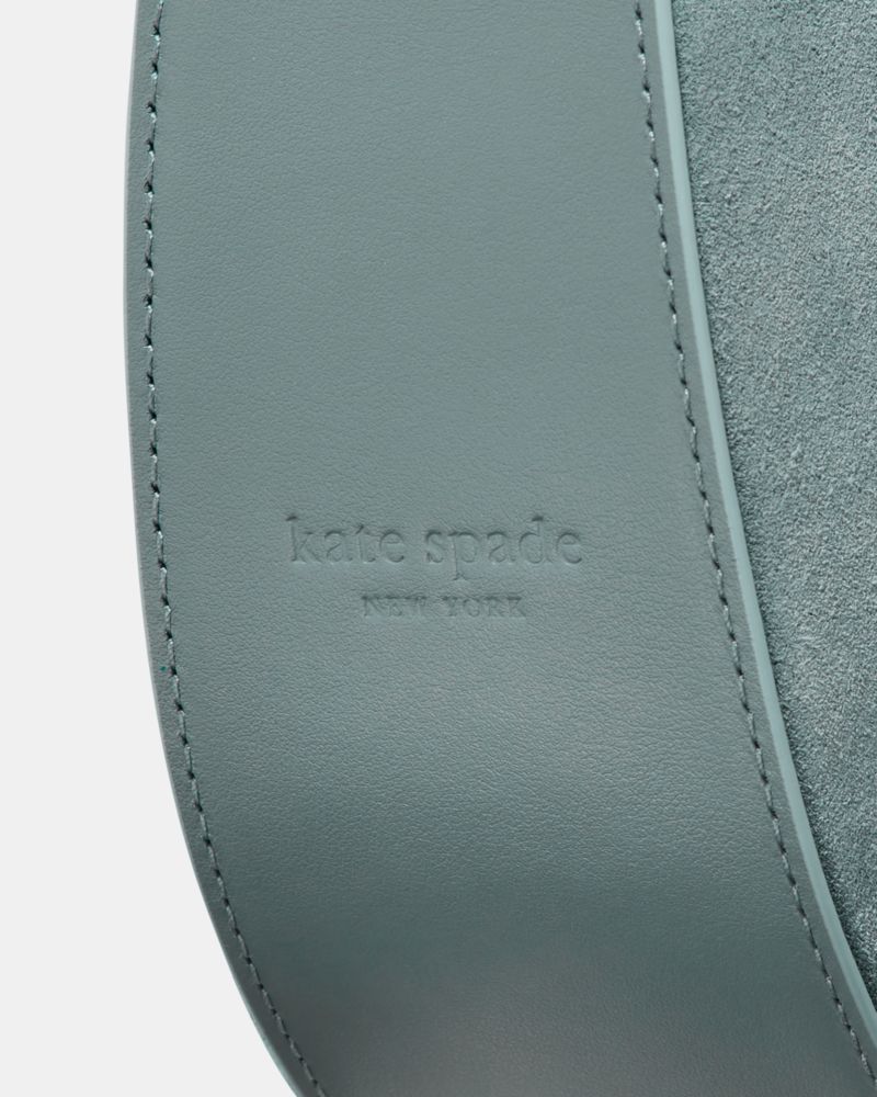 KateSpade Duo Suede Crossbody Bag Dark English Sea