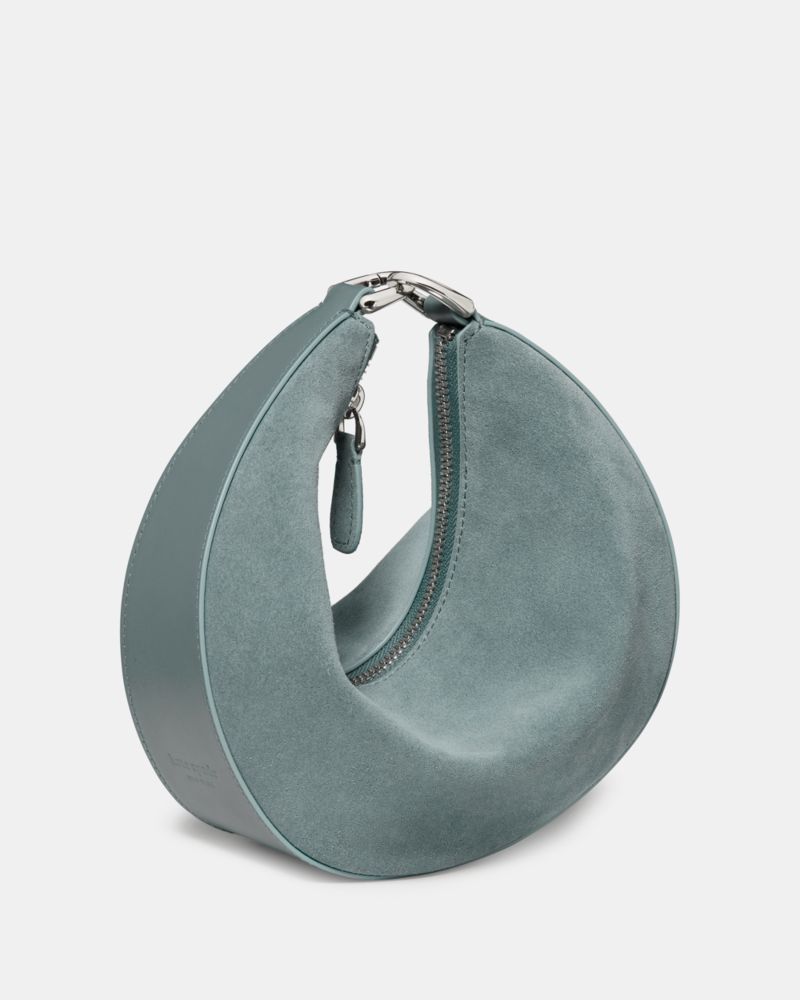 KateSpade Duo Suede Crossbody Bag Dark English Sea