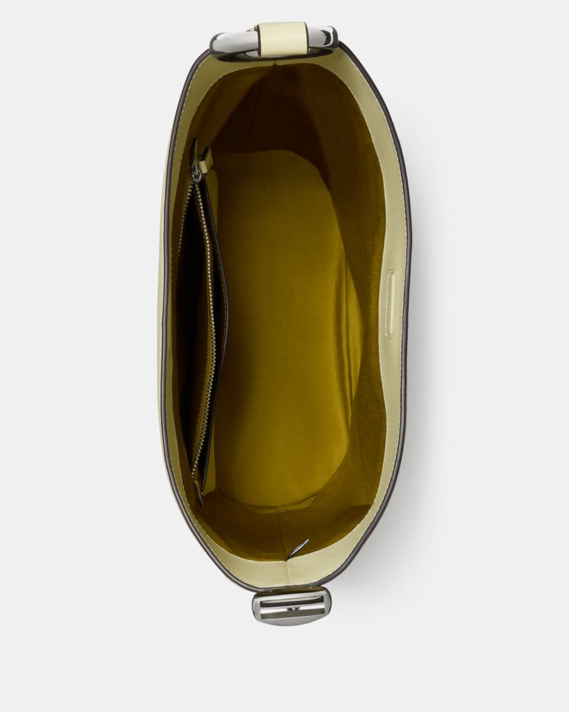 KateSpade Halo Bucket Bag Pale Citron