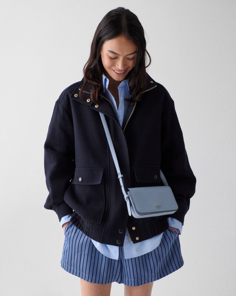 KateSpade Juliette Mini Crossbody Bag Muted Blue