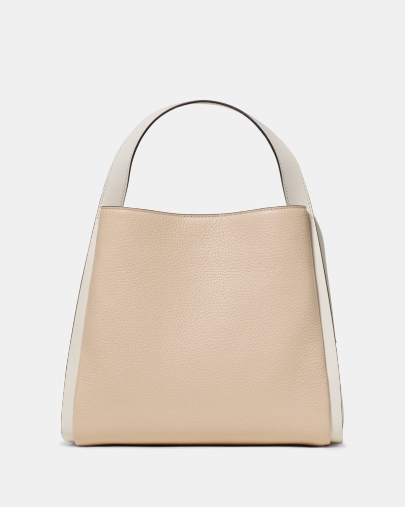 KateSpade Knott Colorblock Convertible Carryall Light Cream Multi