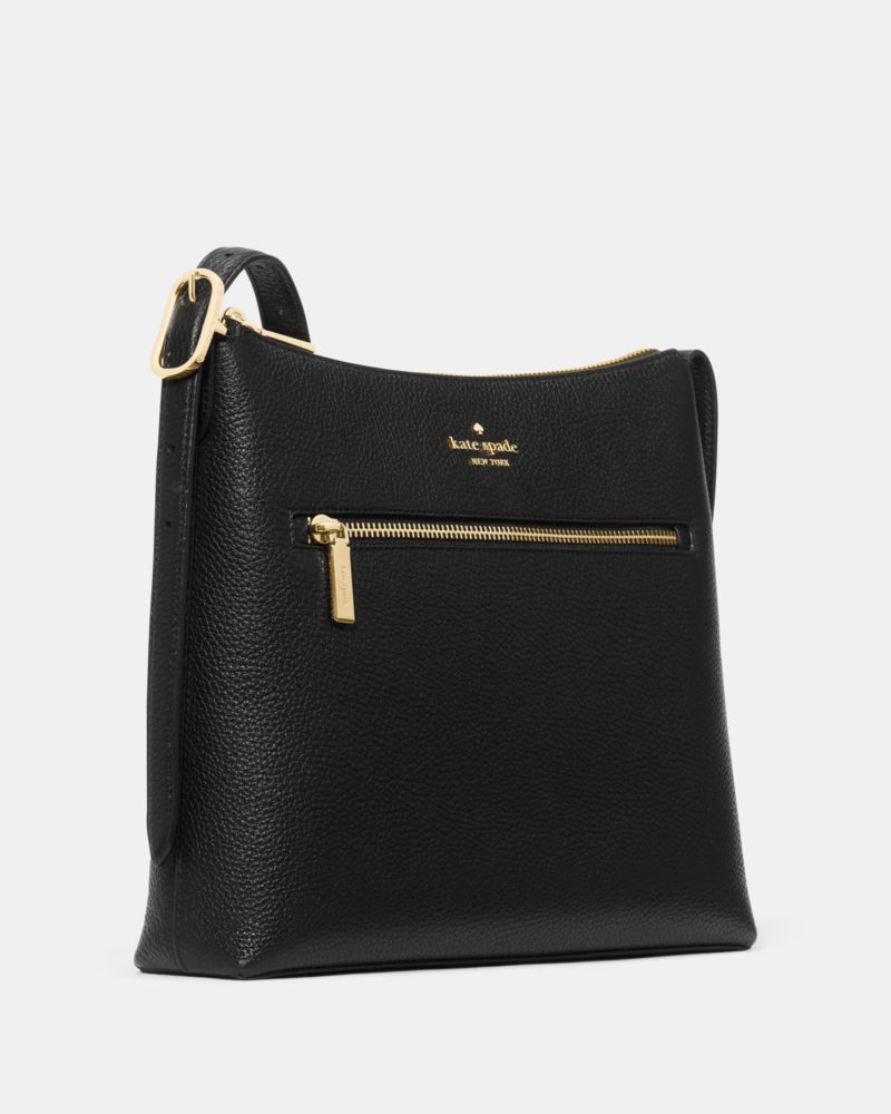 KateSpade 454 Large Swingpack Buckle Crossbody Black