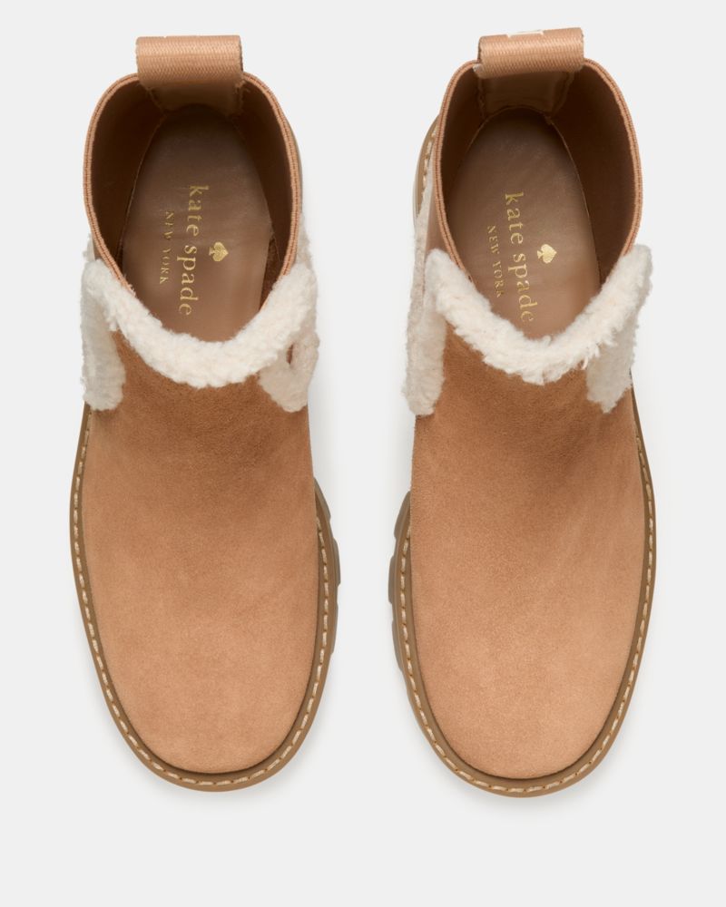 Katespade Piper Chelsea Boot Light Fawn