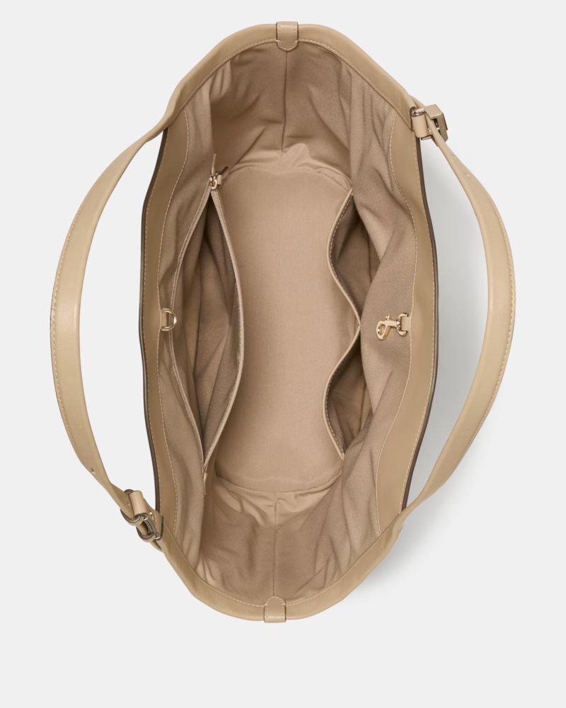 KateSpade Deco Tulip Tote Timeless Taupe