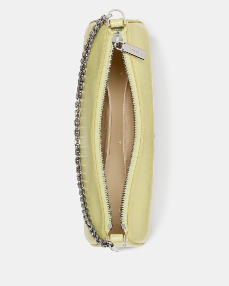 KateSpade Margot Textured Patent Leather Convertible Crossbody Tennis Ball