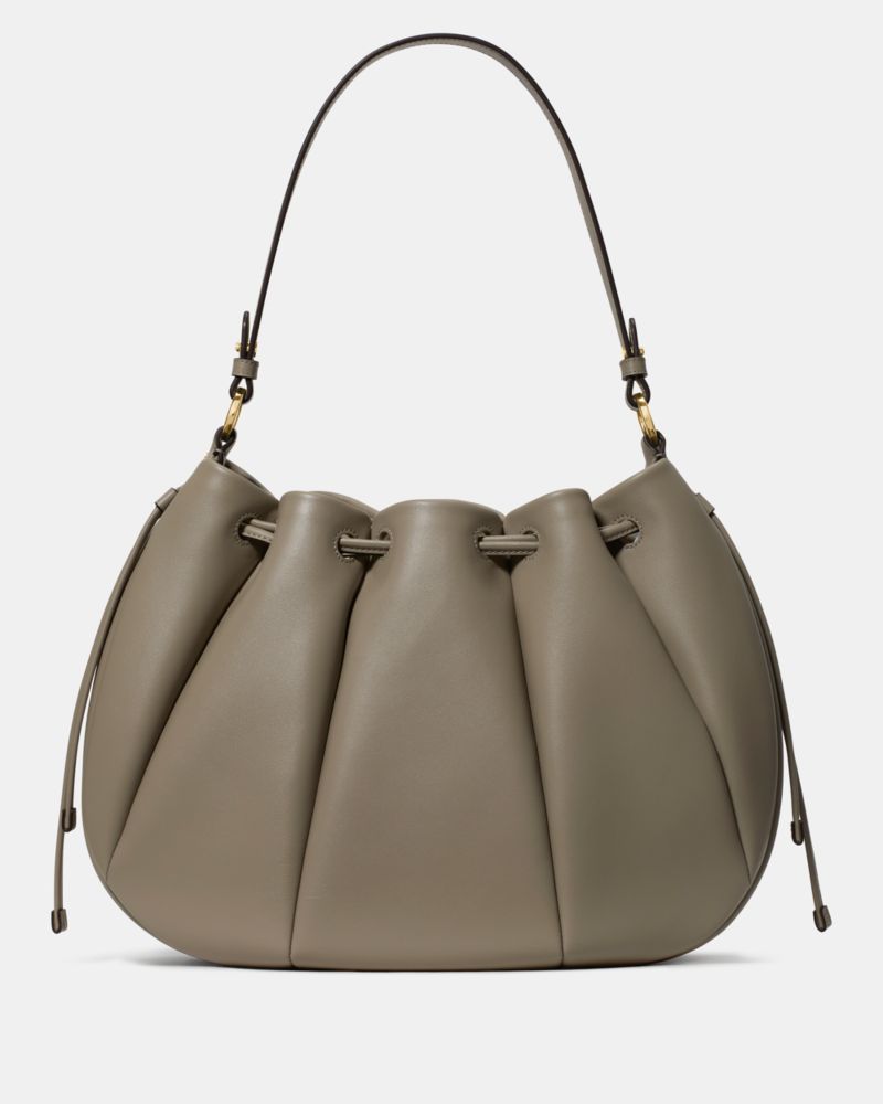 KateSpade Pinch Shoulder Bag Oyster Shell