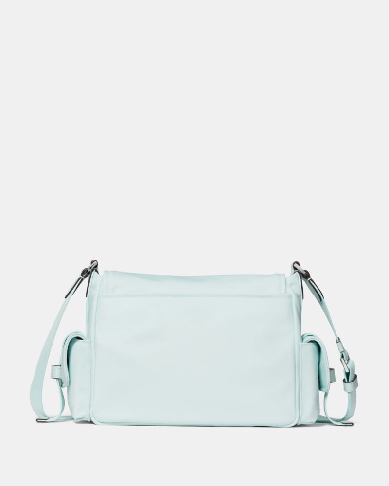 KateSpade Carter Nylon Messenger Cargo Crossbody Bag Crisp Sky