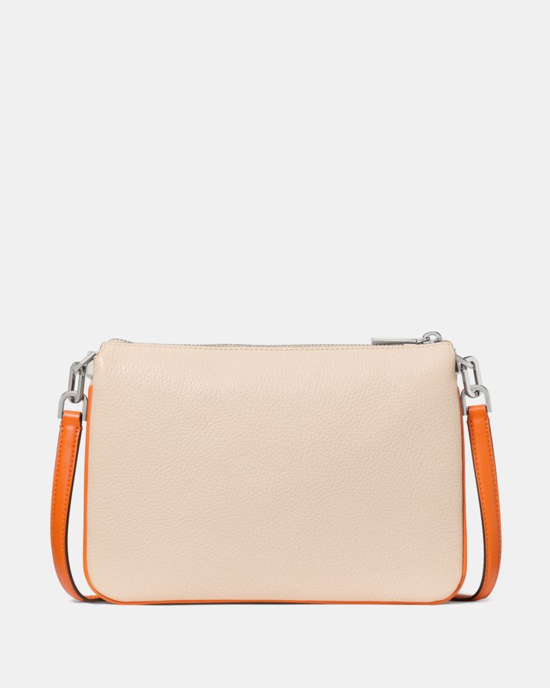 KateSpade Kayla Triple Crossbody Bag Milk Glass Multi