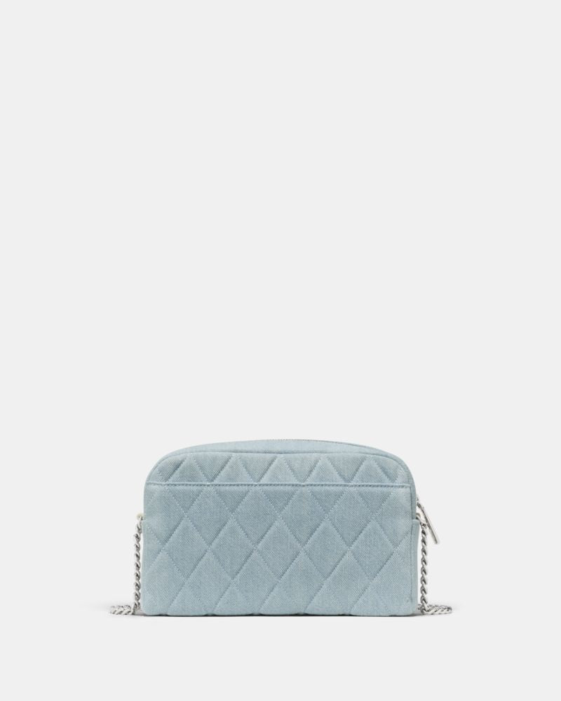 KateSpade Carey Denim Mini Camera Bag Blue Multicolor