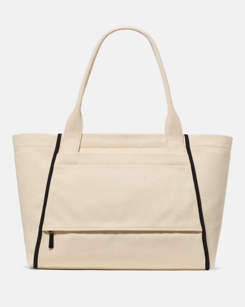 KateSpade Dash Large Canvas Tote Bag Natural