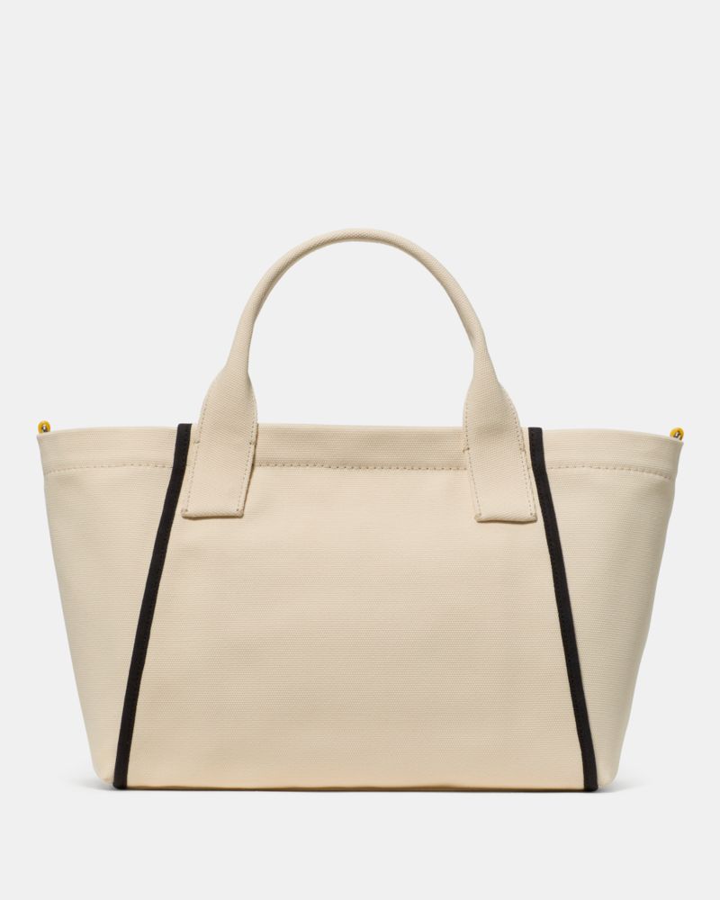 KateSpade Dash Taxi Canvas Tote Bag Natural Multi