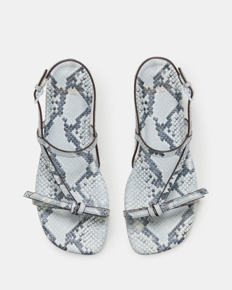 Katespade Loop Flat Sandal Pale Sapphirine