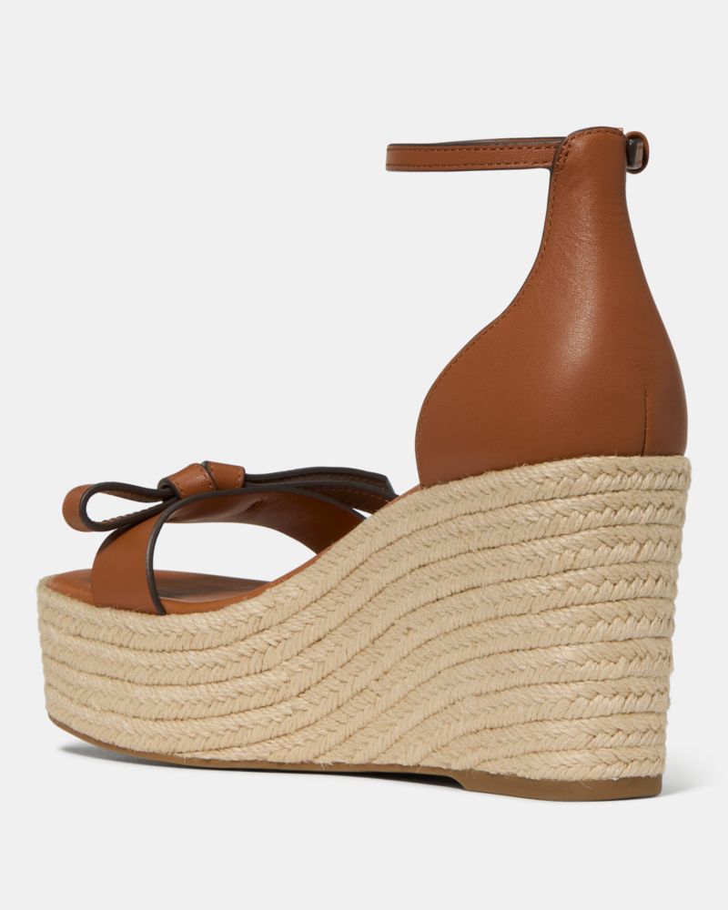 Katespade Loop Espadrille Wedge Sandal Saddle