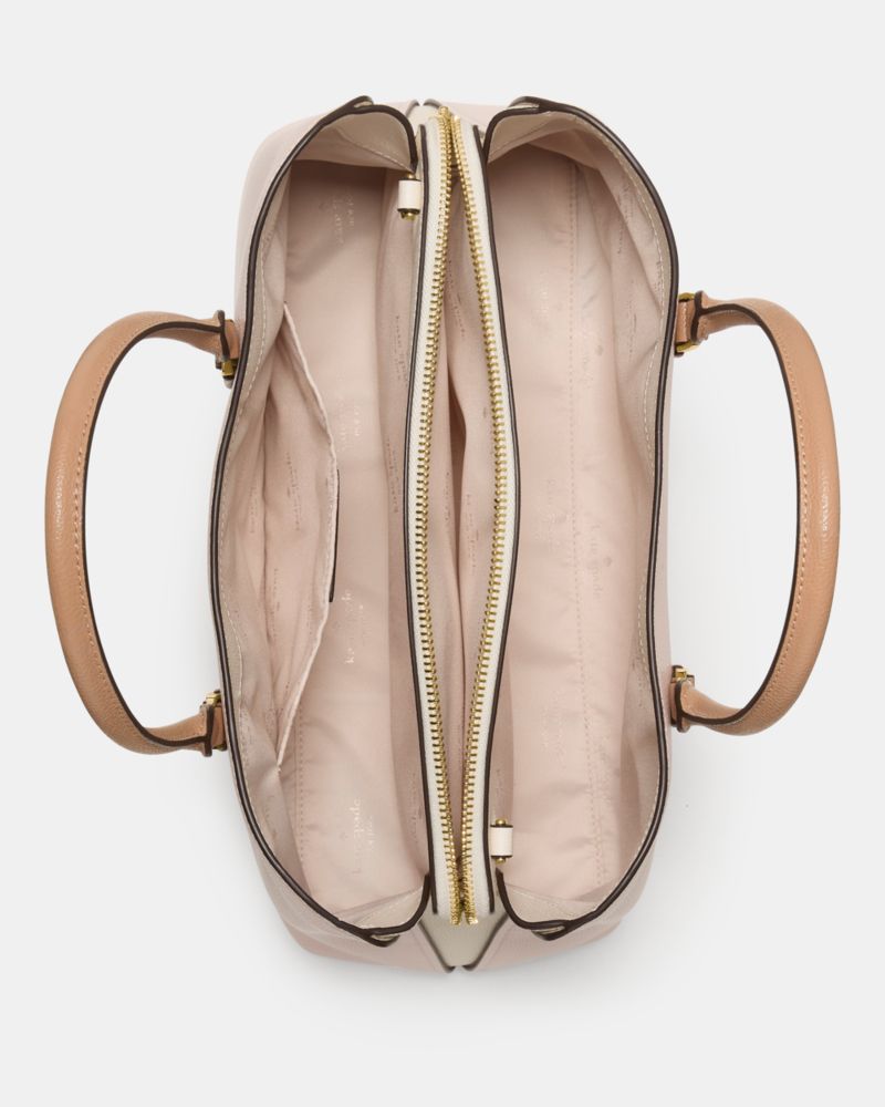 KateSpade Thompson Street Satchel Bag Powdered Sugar Multi